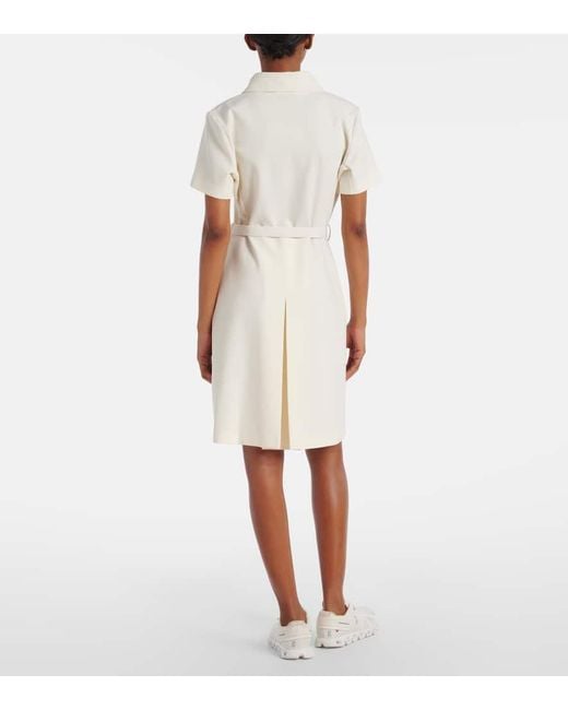 Tory Burch Natural Belted Shirt Dress