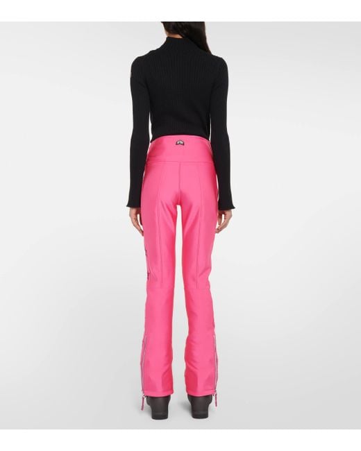 Pantalon de ski evase Tiby Jet Set en coloris Pink