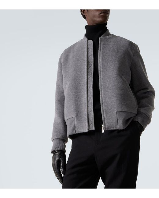 Lardini Jacke Aus Schurwolle in Gray für Herren