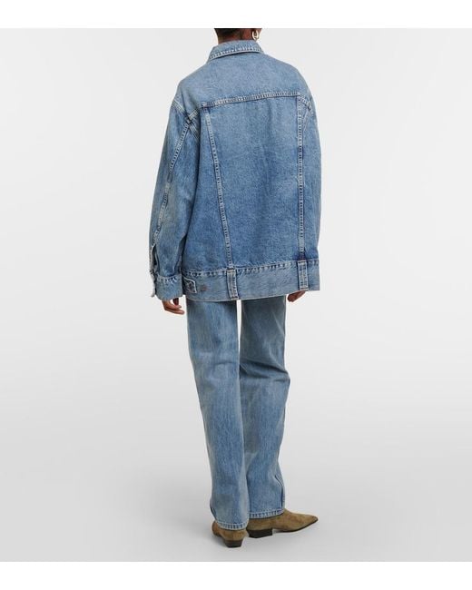Khaite Blue Grizzo Jacket
