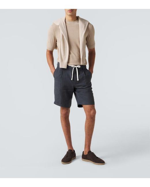 Eleventy Natural Cotton Sweater for men