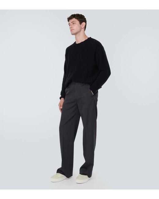 Christian Louboutin Sneakers Happyrui Mit Leder in White für Herren