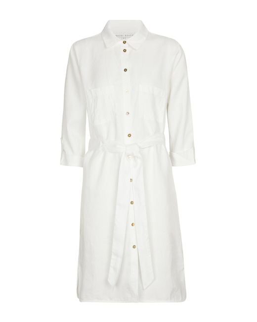 Heidi Klein Ithaca Shirt Dress in White | Lyst