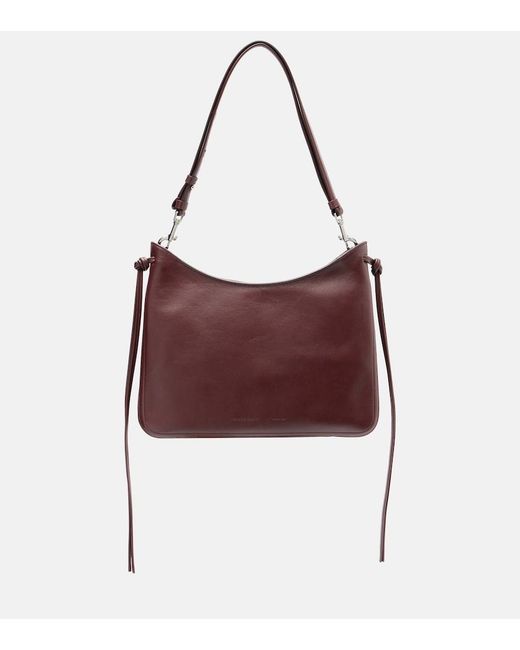 Phoebe Philo Red Schultertasche Gig Aus Leder
