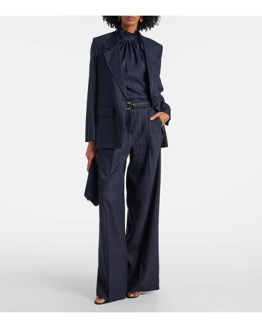 Dorothee Schumacher Blue Blazer Modern Sophistication