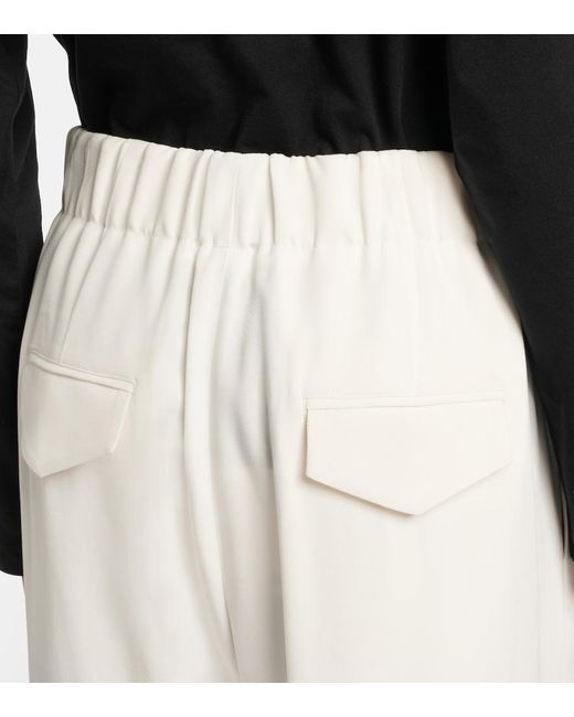 Jil Sander White Wide-Leg Pants