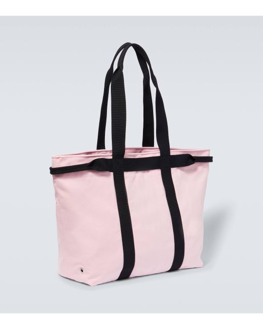 Stone Island Pink Marina Cotton Canvas Tote Bag for men