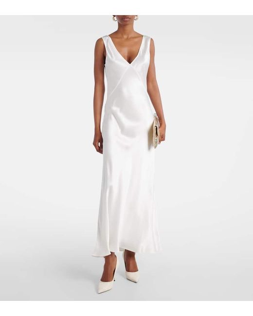 Jimmy Choo White Love 85 Raffia-Effect Pumps