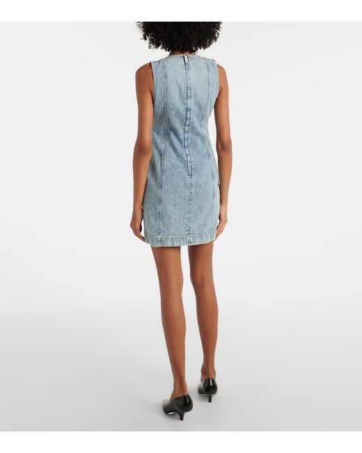 Stella McCartney Blue Denim Minidress