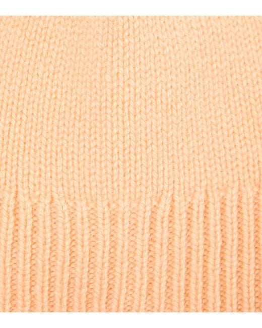 Jil Sander Natural Cashmere Beanie