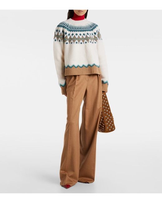 Pullover Sweet Winter di Alanui in Natural