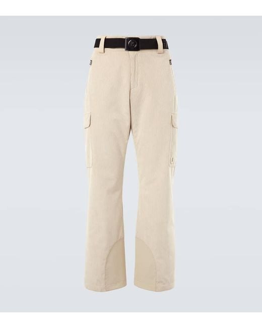 Pantalones De Esqui Acanalados Corbin Con Cinturon Bogner de hombre de color Natural