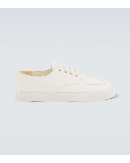 Baskets En Daim Prada pour homme en coloris White