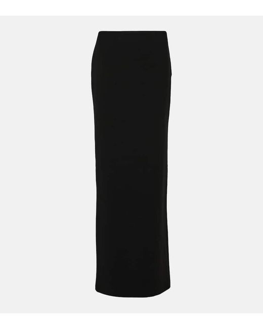Monot Black Mid-rise Maxi Skirt