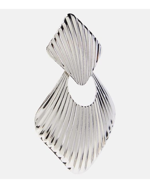 Pendientes Demetra Jennifer Behr de color Metallic