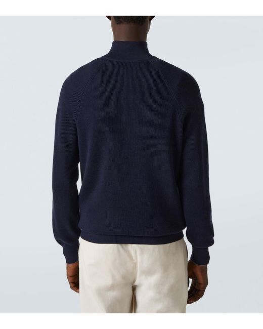 Pullover di Brunello Cucinelli in Blue da Uomo