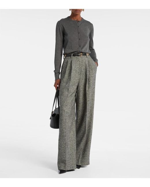 Dolce & Gabbana Gray Cashmere Cardigan