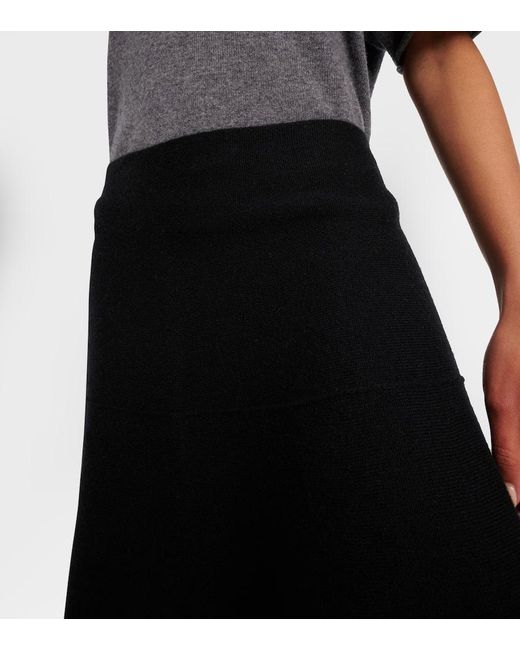 Minigonna Noah in cashmere di Lisa Yang in Black
