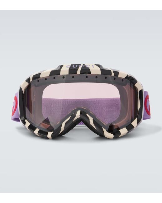 Gucci Skibrille in Purple für Herren