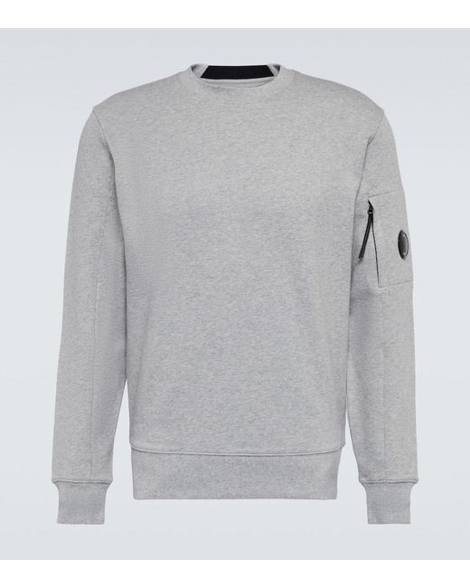C P Company Sweatshirt aus Baumwolle in Gray für Herren