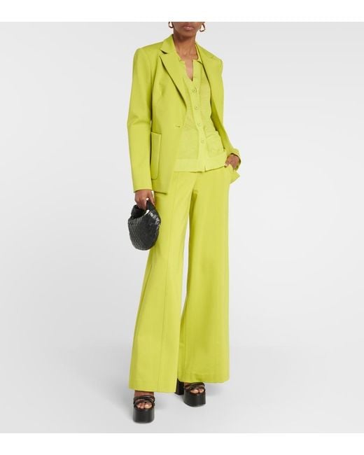 Dorothee Schumacher Green Essential Twist Cardigan