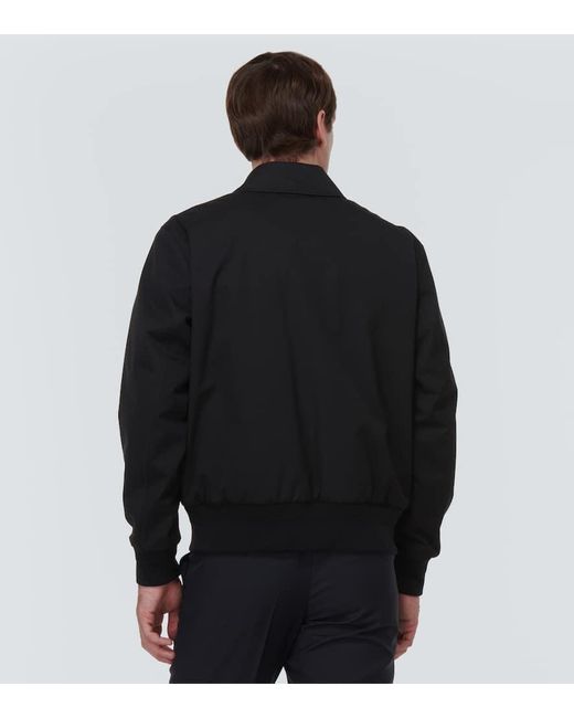 Burberry Jacke aus Baumwolle in Black für Herren