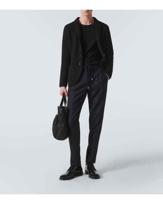 Lardini Black Cashmere Blazer for men