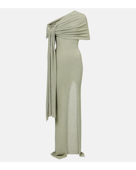 Robe Longue AYA MUSE en coloris Green