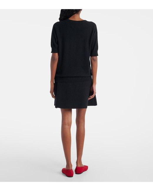 Lisa Yang Black Kenza Cashmere T-Shirt