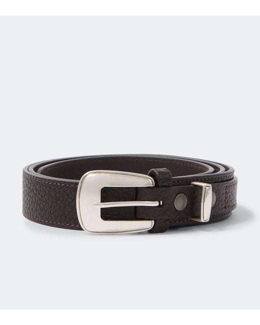 Lemaire Multicolor Leather Belt for men