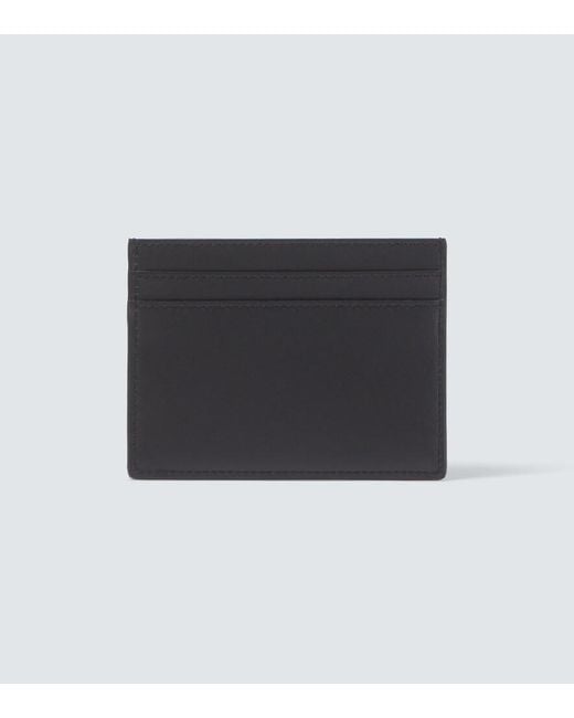 Saint Laurent Black Leather Card Holder for men