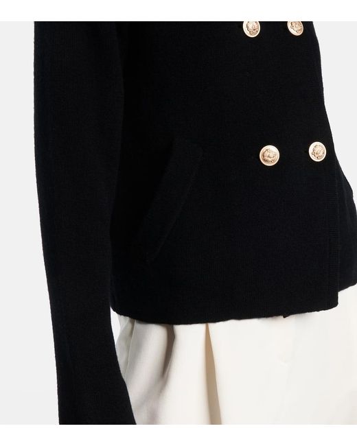 Jardin Des Orangers Blue Wool And Cashmere Jacket