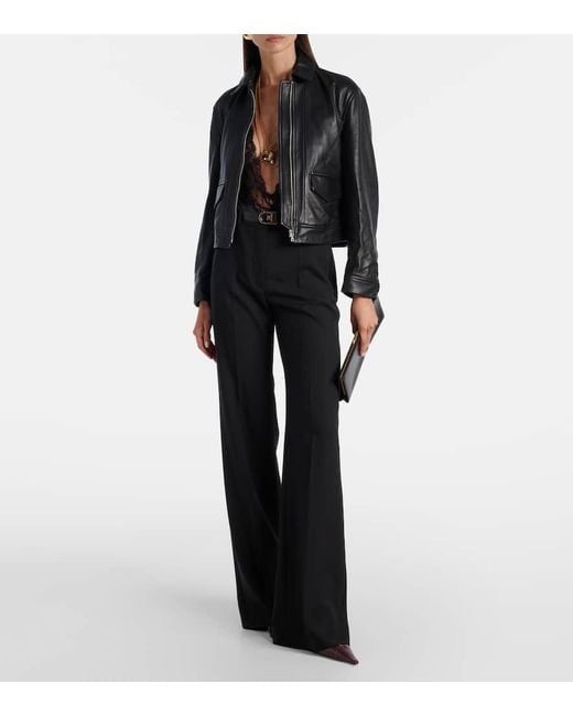 Nour Hammour Black Lederjacke Layne