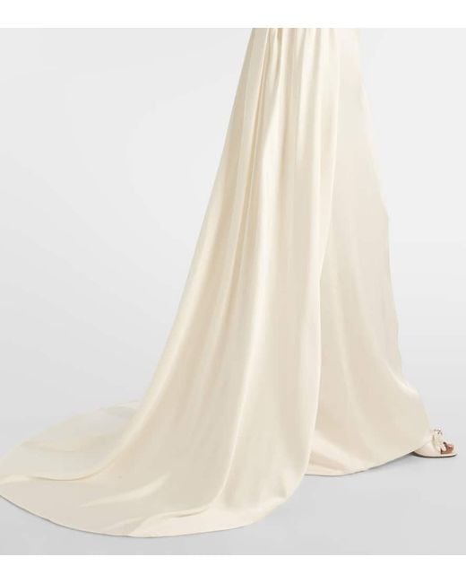 Vivienne Westwood White Bridal Nova Grace Satin Gown