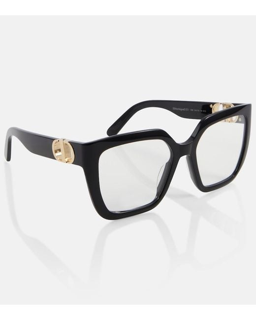 Dior Black 30Montaigneo S1I Square Glasses