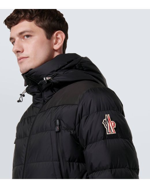 3 MONCLER GRENOBLE Black Camurac Puffer Jacket for men