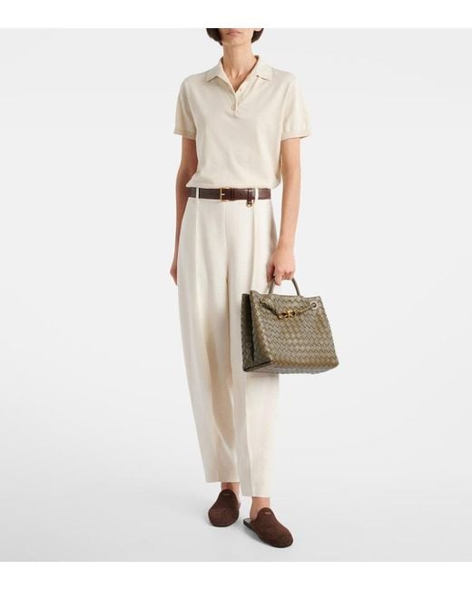 Loro Piana Natural Cotton Polo Shirt