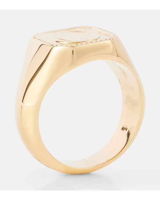 Chloé Natural Charms Embellished Ring