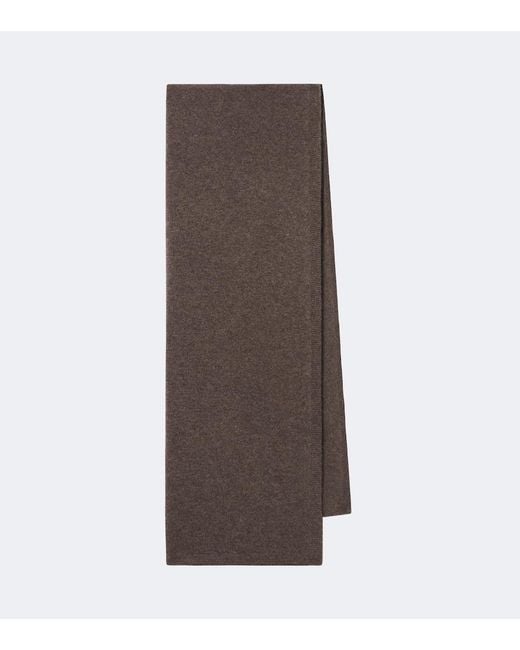 Sciarpa Lora di Nour Hammour in Brown