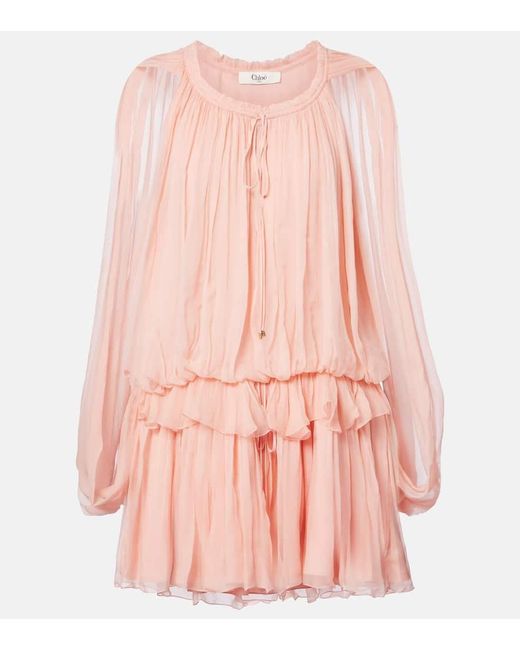 champagne short dress Short Ruffled Champagne Sequin Party Dress 11290 Champagne / 0