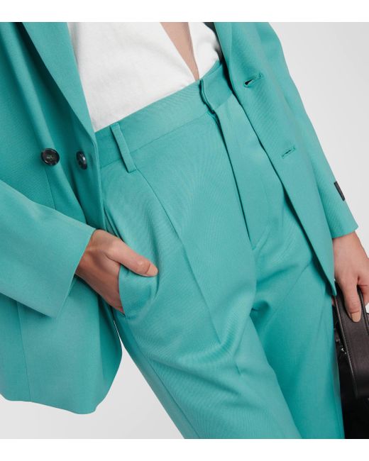 Pantalon plisse MM6 by Maison Martin Margiela en coloris Green