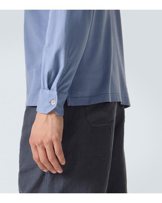Polo Zero di Fedeli in Blue da Uomo