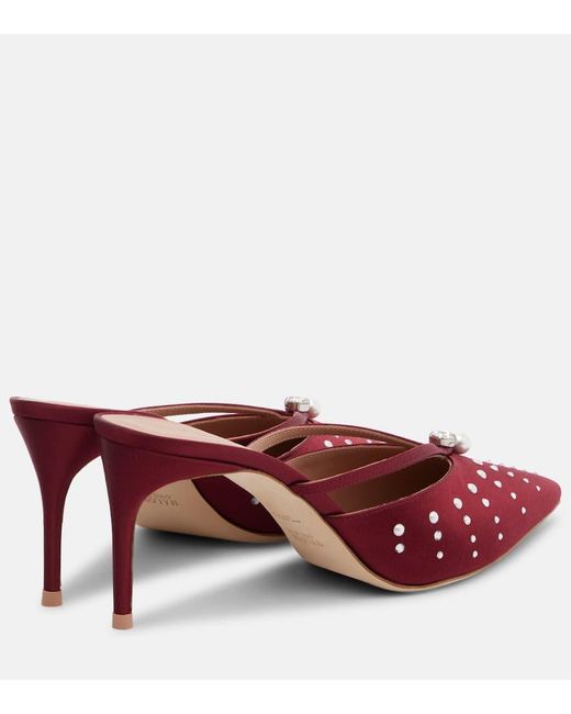 Mules Marisa 70 di Malone Souliers in Red