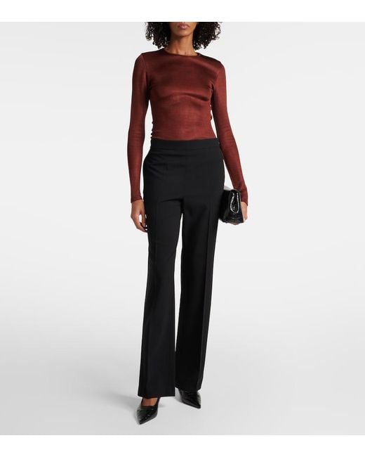 TOVE Brown Mayra Knitted Top