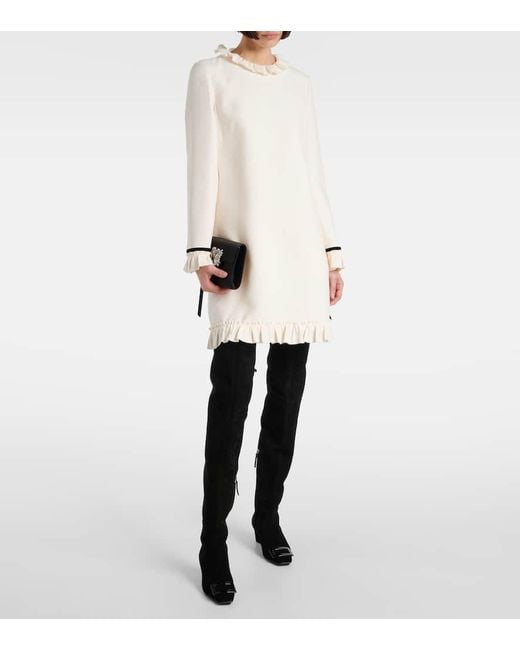 Roger Vivier Black Belle Vivier 45 Suede Over-The-Knee Boots