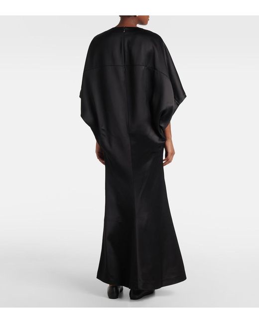 FFORME Black Devora Deconstructed Maxi Dress
