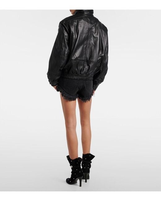Isabel Marant Black Leather Jacket