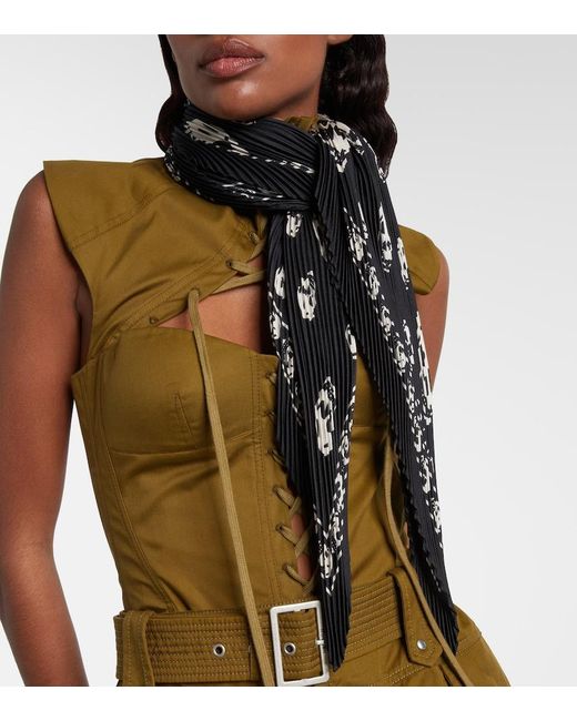 Foulard Skull di McQueen in Black