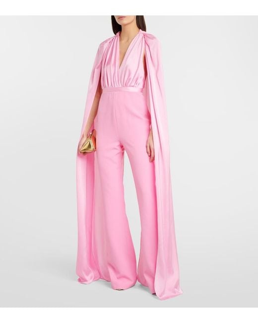 Mono Bianca Con Capa Safiyaa de color Pink