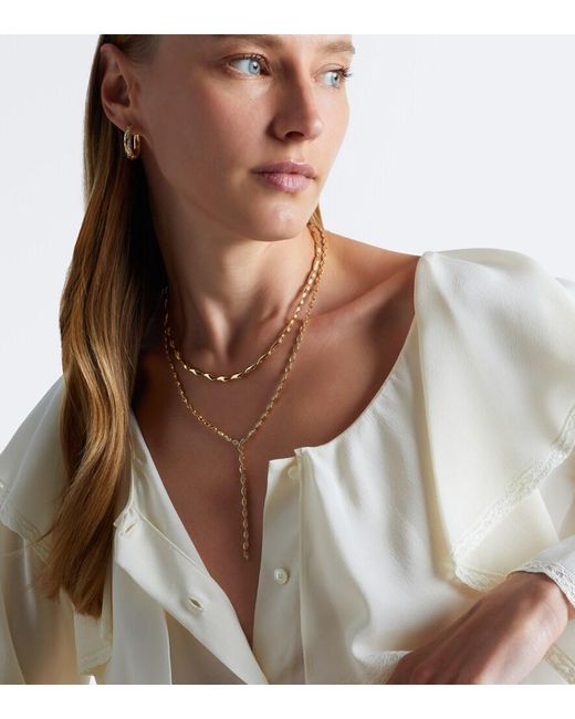 Anita Ko White 18Kt Necklace With Diamonds